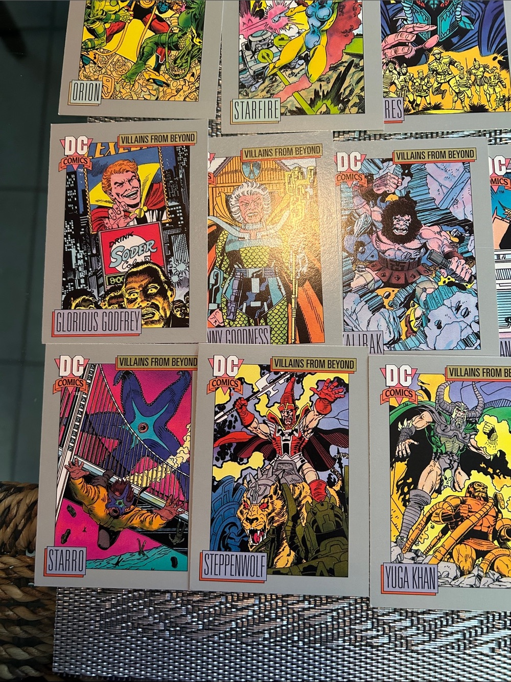 1991 DC Cosmic Cards Inaugural Addition - Picture 12 of 17